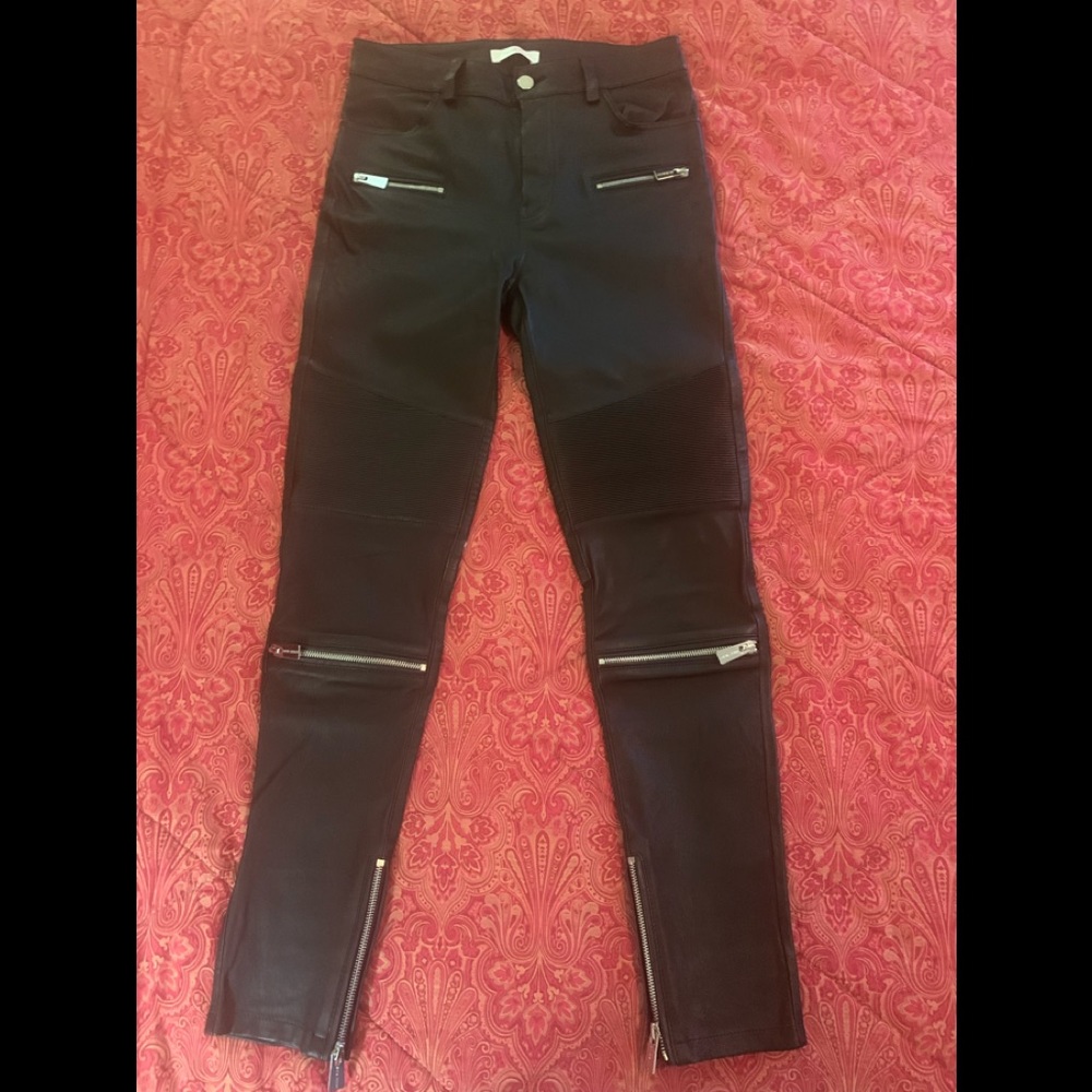 Anine Bing Colt Leather Pants